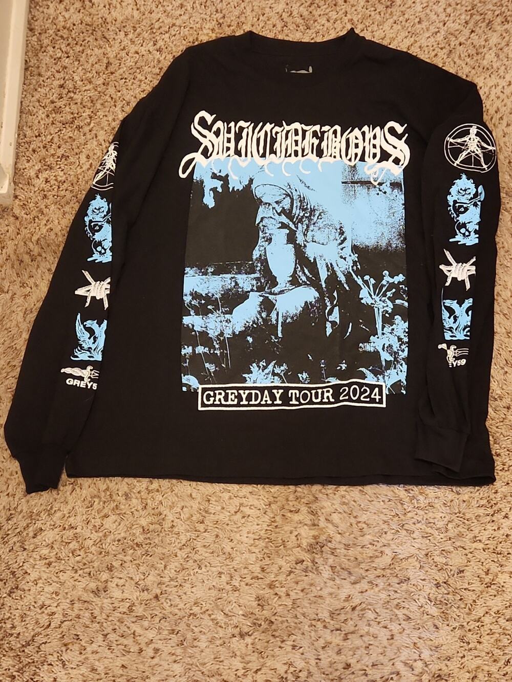 Suicideboys G59 Greyday Tour 2024 Long Sleeve T-Shirt